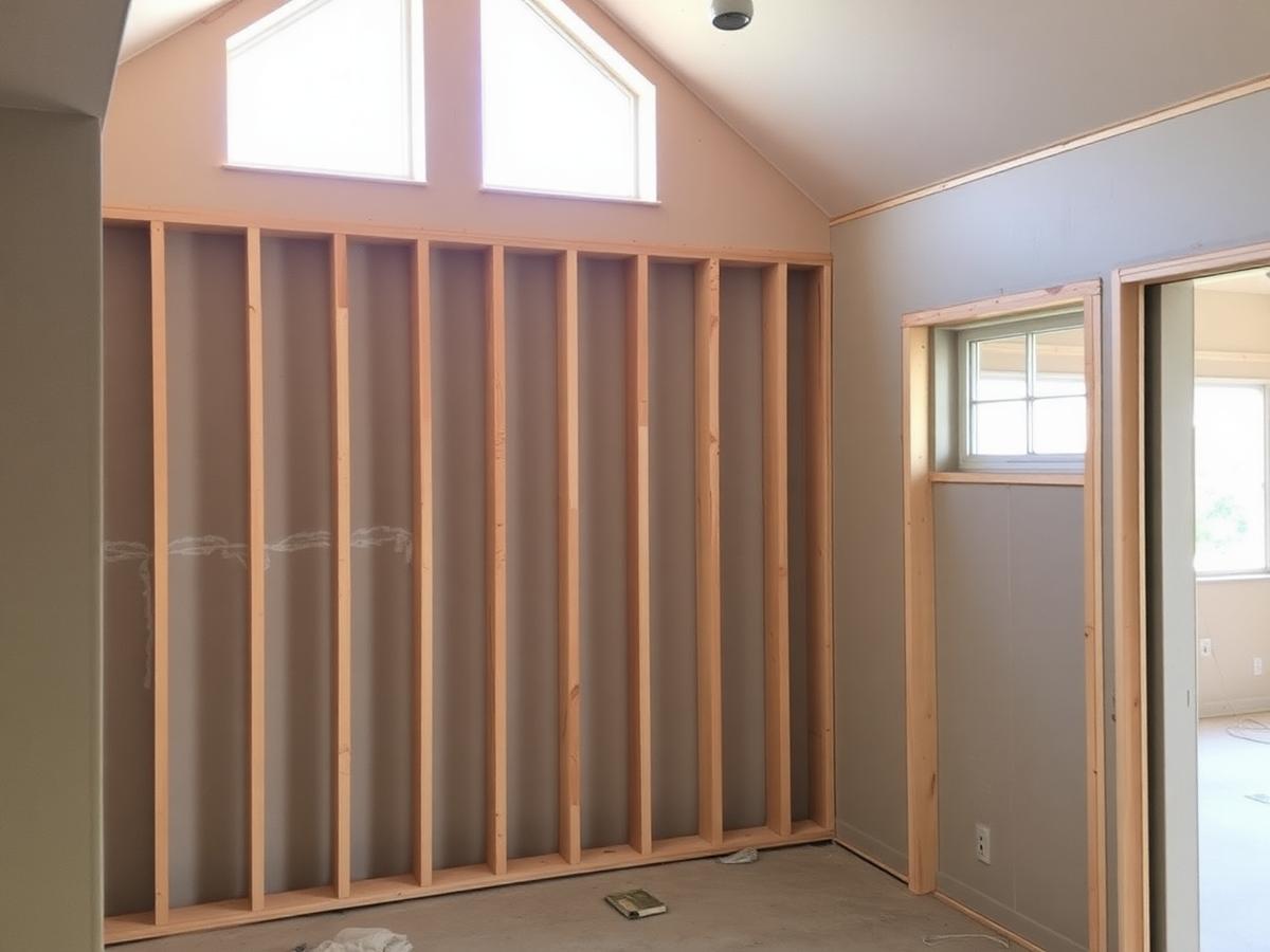 Drywall and framing